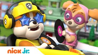 DJ Rubble Saves The Music w PAW Patrol Skye amp Chase  Rubble amp Crew [upl. by Nevil]