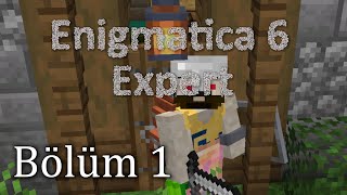 Enigmatica 6 Expert Türkçe Bölüm 1 [upl. by Ardnalak]