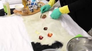 How to Clean a Cowhide Rug 2024  Cowhide Cleaner Demo by Gorgeous Creatures [upl. by Irtimid172]