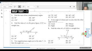 Grade 7 Maths Olympiad Class65 Angles 1st Oct [upl. by Hubert488]