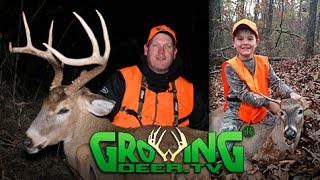 Father Son Deer Hunting Filling Buck Tags 372 GrowingDeertv [upl. by Tolliver]