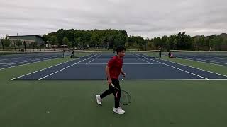 Tennis Serves And Rallies With Carlo Part 2 [upl. by Guidotti]