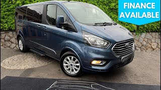 FORD TOURNEO CUSTOM 20 310 ECOBLUE TITANIUM MODEL L2 EURO 6 9 SEATS SERVICE HISTORY STUNNING🤩🤩🤩 [upl. by Lanod]