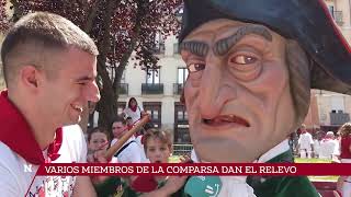 NAVARRA HOY Los gigantes de pamplona sanfermines [upl. by Revilo]