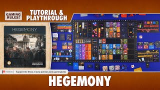 Hegemony  Tutorial amp Playthrough [upl. by Yadseut]