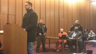 ExNFL WR Joe Jurevicius speaks in court at sentencing of man who robbed him [upl. by Shaylynn]