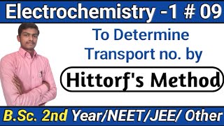 Electrochemistry 109 Hittorfs Method To determine the Transport No by Hittorf Method [upl. by Xylon]