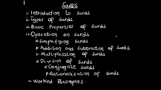 Introduction to Surds Understanding Types and Basics [upl. by Drucilla]