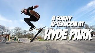 A sunny afternoon at Hyde Park skatepark [upl. by Ardnossak469]