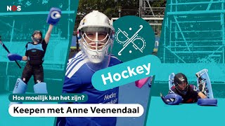 KEEPEN met OLYMPISCH hockeyster Anne VEENENDAAL  Hoe moeilijk kan het zijn  NOS Sport [upl. by Enelra]