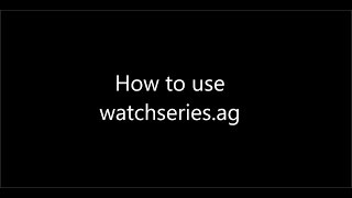 How to use watchseriesag  watch series online for free [upl. by Ruyle]