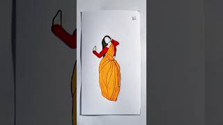 Chammak Challo artist version🤩 flipbook sudiptoarts trending chammakchallo [upl. by Herzel]