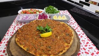 Lahmacun Nasıl YapılırNeşe Dinçer [upl. by Lennahc]