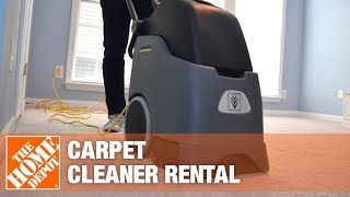 Carpet Cleaner Rental  The Home Depot Rental [upl. by Krock]