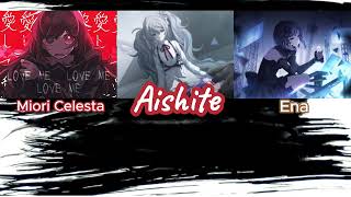 Aishite Aishite Aishite Kikuo VOCAL MIX Miori Celesta Hatsune Miku Shinonome Ena KanRomEng [upl. by Garmaise]