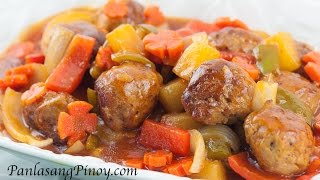 Sweet and Sour Meatballs [upl. by Adlesirk]