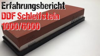 Schleifstein DDF 10006000 Körnung im LangzeitTest [upl. by Krebs424]