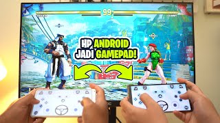 AMAZING Ubah HP Android Jadi Controller Atau Gamepad [upl. by Llehcsreh]