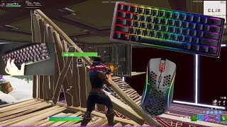 Razer Huntsman Mini ASMR Chill🤩 Boxfights 🏆Satisfying Keyboard Fortnite 240 FPS Smooth 1080p [upl. by Assel]