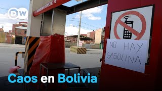 Bolivia se hunde en una crisis económica y política [upl. by Yramesor]