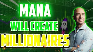 MANA WILL CREATE MILLIONAIRES AFTER THIS  DECENTRALAND MANA PRICE PREDICTION 2023 amp FORWARD [upl. by Gustavo]