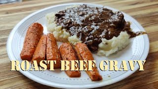 Roast Beef Gravy with Mashed Potatoes [upl. by Donetta889]