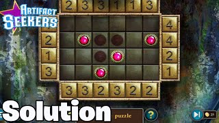 Artifact Seekers  Mini Game Puzzle 79 Center points  Solution [upl. by Pucida]