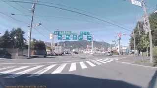 静岡県道338号 清水インター線 起点から全線 起点静岡市清水区・袖師交差点 から 終点静岡市清水区・神明橋交差点 まで。 [upl. by Aihceyt432]