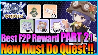 UPDATED New Reward F2P New Encounter Quest PART 2 Doram Kingdom Guide Ragnarok Origin Global [upl. by Bjorn86]