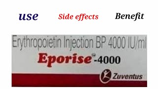 Eporise 4000 injection [upl. by Lesoj]