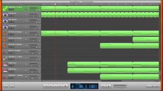 GarageBand  I Gotta Feeling Instrumental  The Black Eyed Peas [upl. by Bellis]