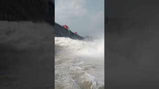 Dam Water Release in High Speed  The three Gorges Dam [upl. by Bobbe661]