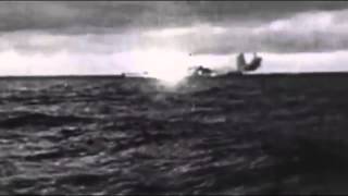 Bismarck vs Hood original WWII recordings footage [upl. by Ahsik]