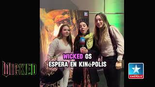 Reacciones Wicked en Kinépolis [upl. by Einafets]