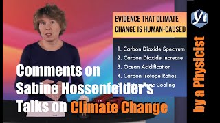 Comments on Sabine Hossenfelders Talks on Climate by a Physicist  ICR 240129 [upl. by Enimsay]