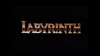 quotLabyrinthquot 1986 VHS Movie Trailer [upl. by Atsyrk]