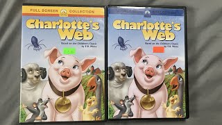 Charlotte’s Web 1973 DVD Overview Full Screen and Widescreen Editions [upl. by Atiuqcir837]