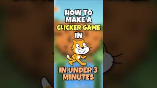 How To Make A Clicker Game In Scratch In Under 3 Minutes [upl. by Aneehsar72]