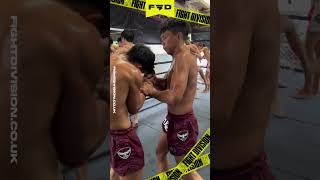 🔥🎯 Yothin FA GROUP STYLE 🔥🎯 rws martialarts rajadamnernworldseries clinch knee [upl. by Aivyls]