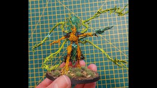 Building and painting the Sylvaneth Lady Of Vines [upl. by Isabella]