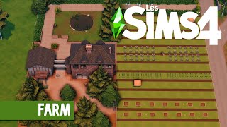 The BIGGEST Farm House  Windenburg  The sims 4 Speed Build [upl. by Mcclary164]