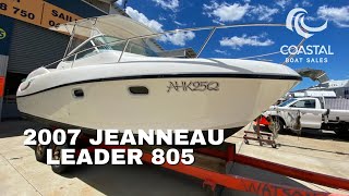 Coastal Boat Sales  2007 Jeanneau Leader 805 [upl. by Marquardt]