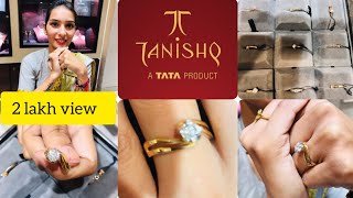 Tanishq Latest 2023 Solitaire Diamond Rings  Designs with Price  Diamond Fingers Ring [upl. by Disario436]