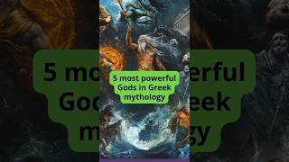 5 most powerful Gods in Greek mythology shorts greekmythology greekgods [upl. by Cinnamon]