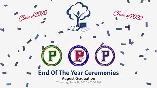 Passaic Public Schools  August Graduation 2020 [upl. by Guinevere]