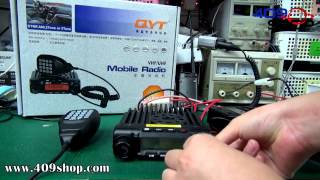 QYT KTUV980 VHF UHF 40W 136174400480MHz Mobile Transceiver [upl. by Naivad]