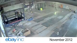 Construction of the New Operations Center in Dundalk Ireland Timelapse by PayPal [upl. by Grange301]