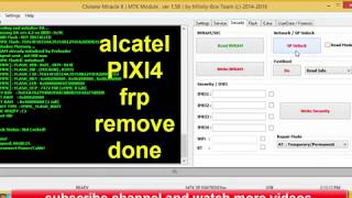 alcatel PIXI4 5045d sim lock  network unlock with cm2 dongle  gsm indus [upl. by Harri]