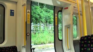 HD Arriving and departing Chorleywood on a southbound Metropolitan Line S Stock train [upl. by Whelan]