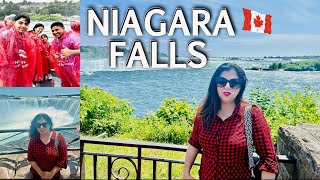 Visiting NIAGARA FALLS from CANADA 🇨🇦  Niagara Falls Boat Ride  Guriya Family Vlogs [upl. by Corin559]